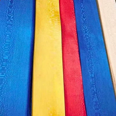 Rotary Cut Coloured Wood Veneer Natural ISO9001 For Wall Panels