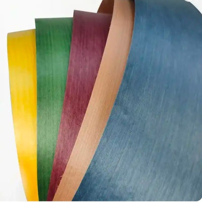 Boxwood Natural Dyed Wood Veneer For Fingerboard Skateboard Fireproof