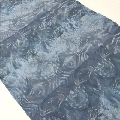 Moisture Proof Dyed Veneer Sheets , Coloured Green Purple 0.5 Mm Wood Veneer