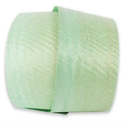 Light Green Dyed Wood Veneer Eco Friendly Natural Maple Craft Roll