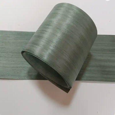 Dark Green Veneer Wood , Melamine Glue FSC Straight Colored Veneer Sheets