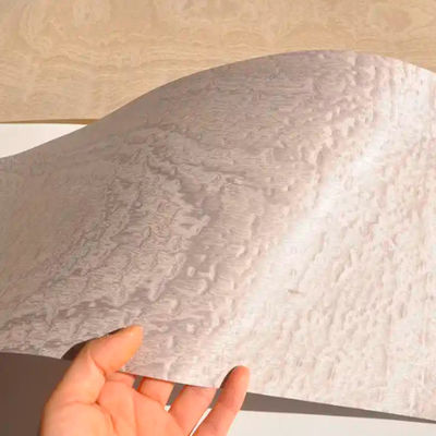 Colorful Decorative Wood Veneer For Table 0.70mm Furniture Natural Material E1