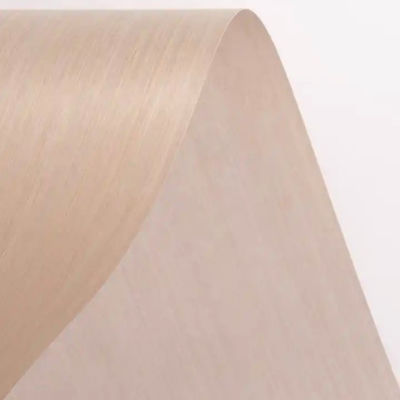 0.6mm-1.2mm Natural White Oak Wood Veneer Perfect Solution For Furniture Door Cabinet
