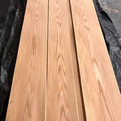 Natural Red Oak Veneer Sheet 0.45mm Mountain Grain Red Oak Wood Veneer Smooth Surface
