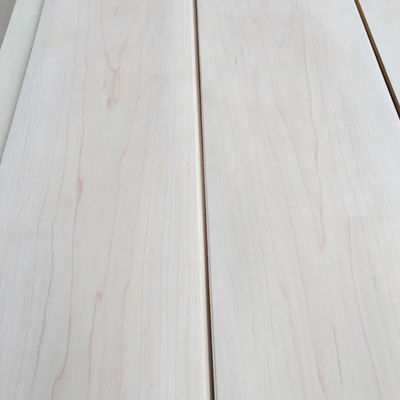 Mildew Proof Maple Wood Veneer Sheets Natural ISO9001 For Skateboards