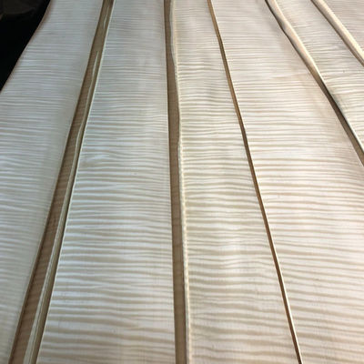 Natural Figured Maple Veneer , Non Toxic Eco Friendly White Oak Veneer