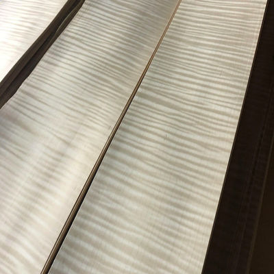 Natural Figured Maple Veneer , Non Toxic Eco Friendly White Oak Veneer