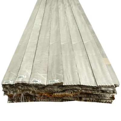 Natural Dyed Maple Veneer , Quilted Birdseye Wood Veneer For Door Skin 0.45mm
