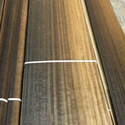 Smoked Plywood Flooring Sheet Natural Wood Veneer Coverings 0.5mm