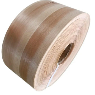 12mm Wood Veneer Edge Banding Roll Strip 200m For Furniture Frame MDF