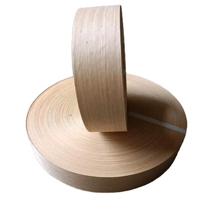Natural Walnut Wood Edge Banding 0.8mm 12mm Smooth With Hot Melt Adhesive