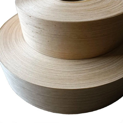 Natural Walnut Wood Edge Banding 0.8mm 12mm Smooth With Hot Melt Adhesive