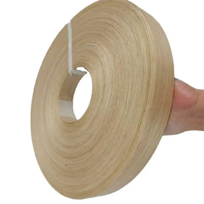 Decorative White Oak Edge Banding Strip Adhesive Customized 50m 1mm