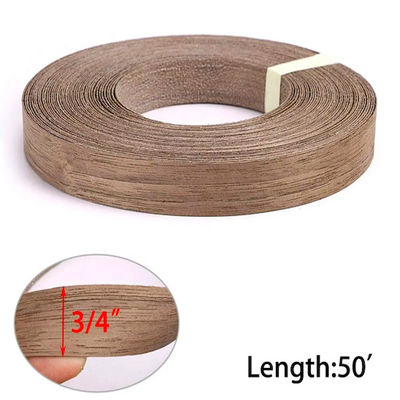 Hot Melt Wood Edge Banding Roll 50m ISO9001 For Furniture Repairing