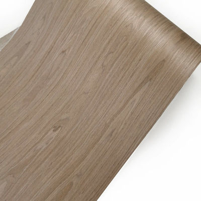 Natural Engineered Wood Veneer Walnut Coverings For Table Skin Decoration