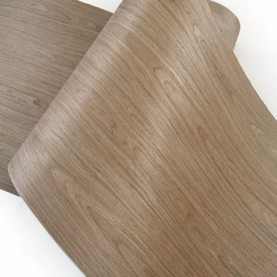 Natural Engineered Wood Veneer Walnut Coverings For Table Skin Decoration
