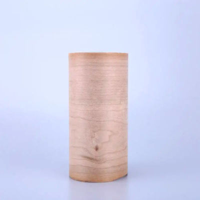 Natural Paper Backed Veneer Fleeced Cherry Wrapping Wood Coverings 1220*1830mm