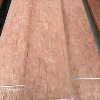 Thin Natural Paper Back Veneer Sheets , Poplar Core Recon Wood Veneer