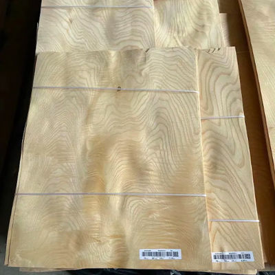 0.50mm Paper Backed Veneer Natural American White Ash Burl Wood Coverings
