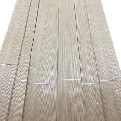Hardwood Paper Backed Wood Veneer Sheets 1250*2500mm Natural Red Oak Panel