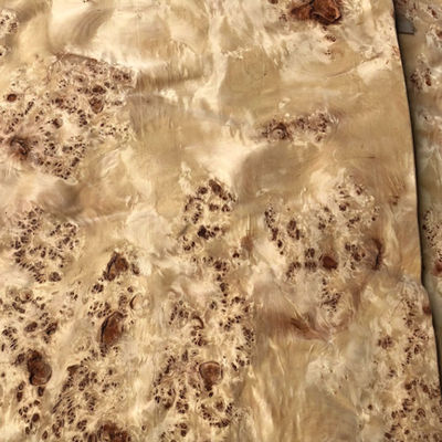Mappa Burl Wood Veneer Sheet Natural Plywood For Flooring Furniture
