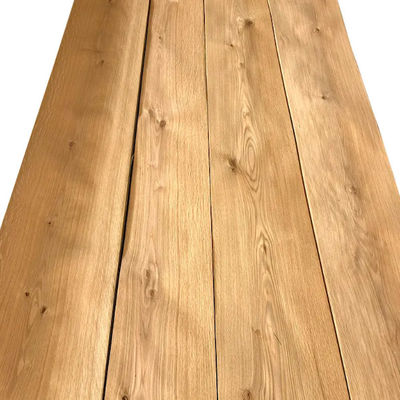 American Burl Plain Sliced White Oak Veneer , 0.45mm Natural Wood Veneer