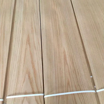 0.5mm Wood Flooring Veneer White MSF Indoor Crown Cut Oak Sheet