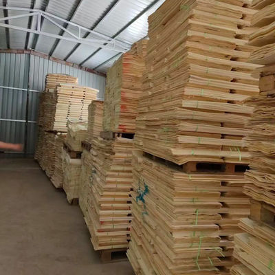 Plywood Poplar Veneer Sheets 0.8-3.0mm B1 Wooden Flooring Panels