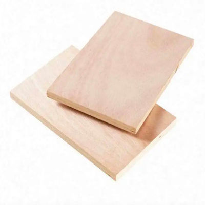 E1 Okoume Hardwood Plywood , 4'X8' Inch Moistureproof Hardwood Face Plywood