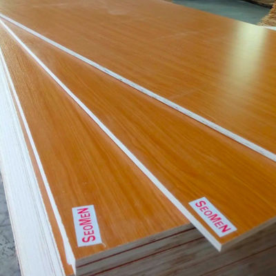 Poplar Back Hardwood Veneer Plywood With Urea Formaldehyde Mildewproof