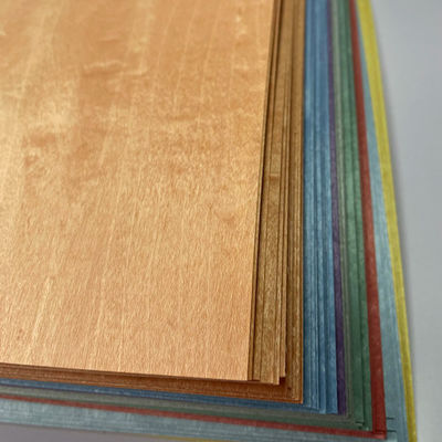 Water Resistant Okoume Veneer Plywood , 4'X8' Inch Dyed Veneer Sheets