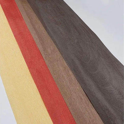 WBP Dyed Wood Veneer 0.6mm-3mm Decorative Sheets Straight Slicing Eco Friendly