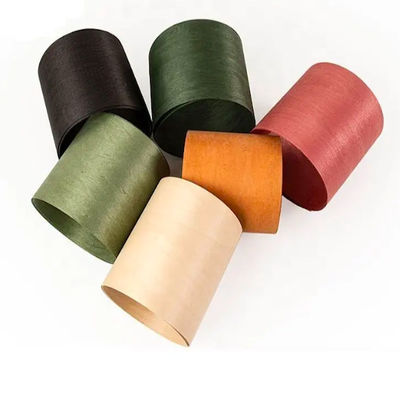 ISO9001 Dyed Wood Veneer OEM Moisture Proof 1.2mm Colored Facing