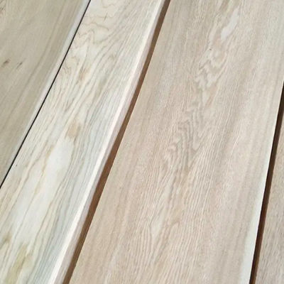 White Oak Wood Flooring Veneer 0.6mm-2.0mm Natural Furniture Chair Table Skin