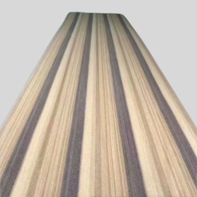 Fleece Craft Paper Backed Veneer Wood Sheets For Decoration 0.6mm Matt Surface