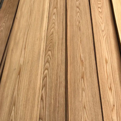 OEM Elm Wood Veneer Rotary Cut Mountain Straight Grain Facing Sheets